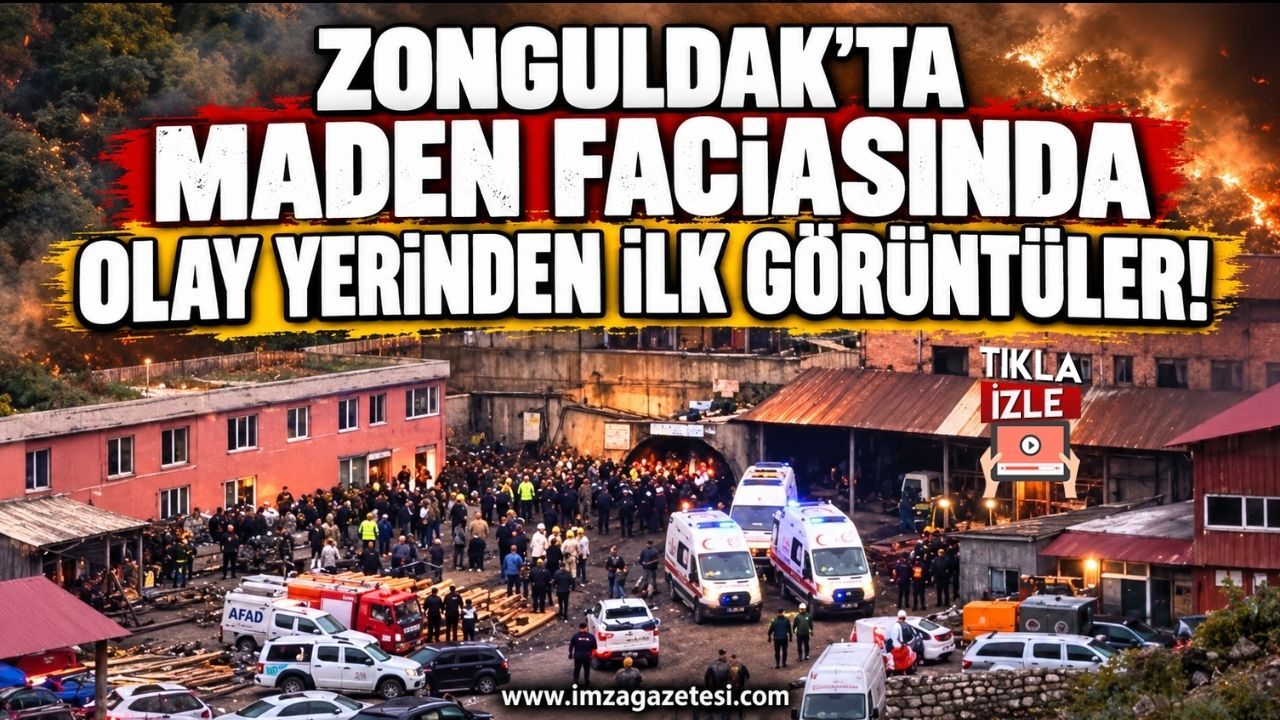 Zonguldak'ta Maden Faciasında Olay Yerinden İlk Görüntüler!