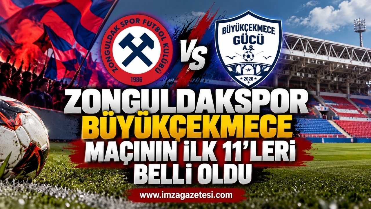 Zonguldakspor Büyükçekmece maçının ilk 11’leri belli oldu